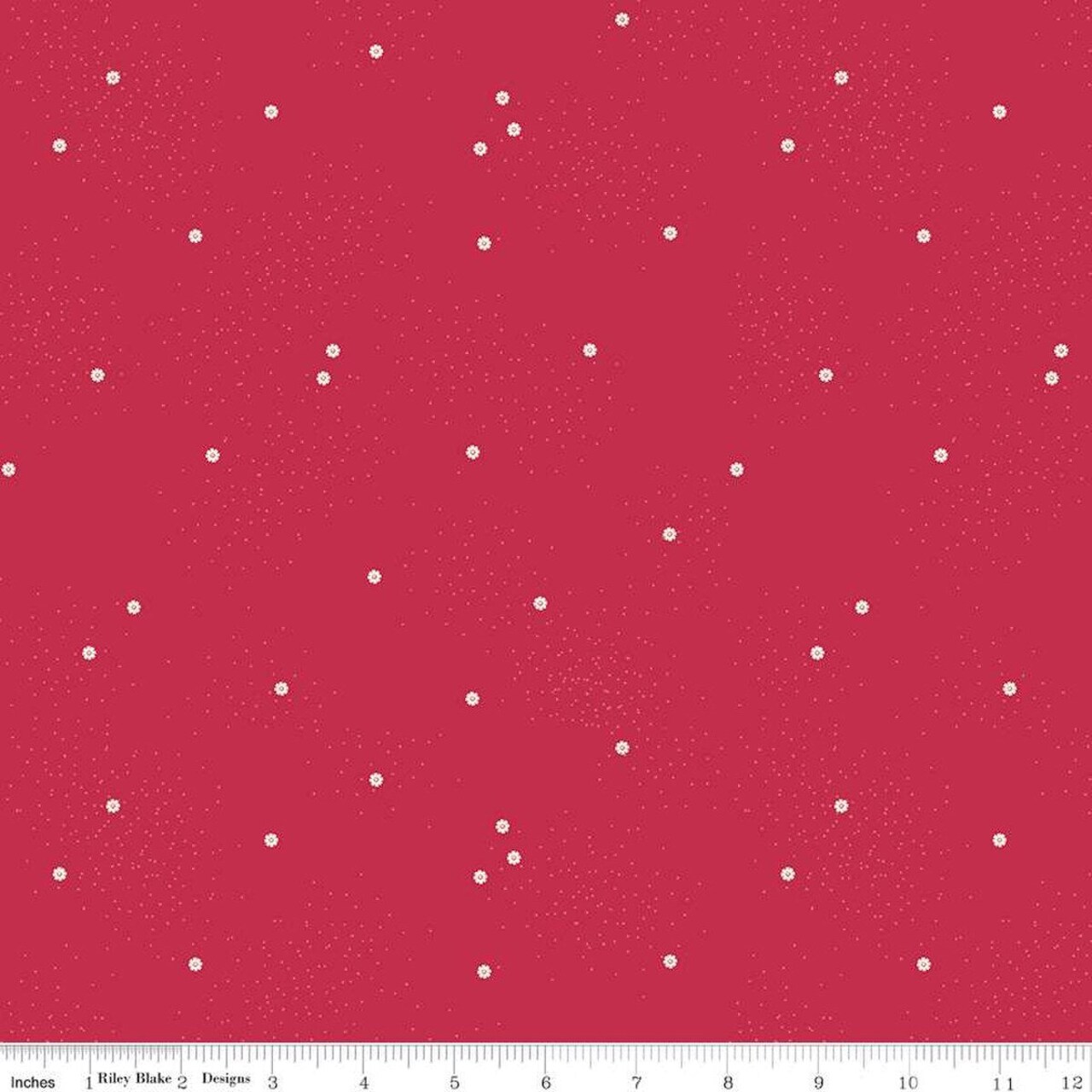 Fabric Riley Blake Jazzberry Dainty Daisy by the Quarter Yard C665-JAZZBERRY